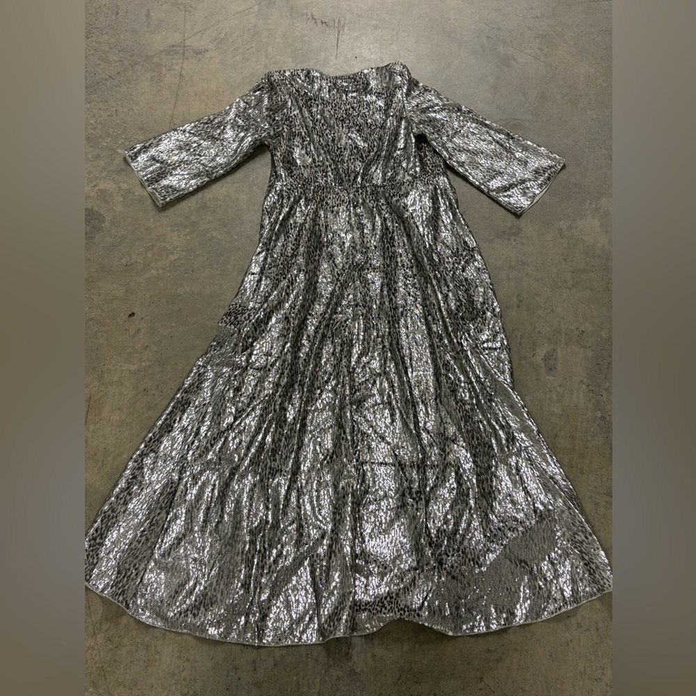 Shimmering Silver Dress - Picture 1 of 6